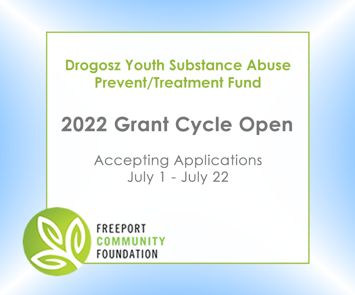Drogosz Youth Substance Abuse Prevention/Treatment Fund Grant Cycle Open